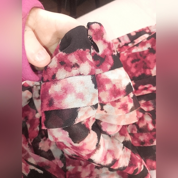 Bloomcore Beauty Textured WHITE HOUSE BLACK MARKET pencil Summer skirt(#1,181) - Picture 5 of 6